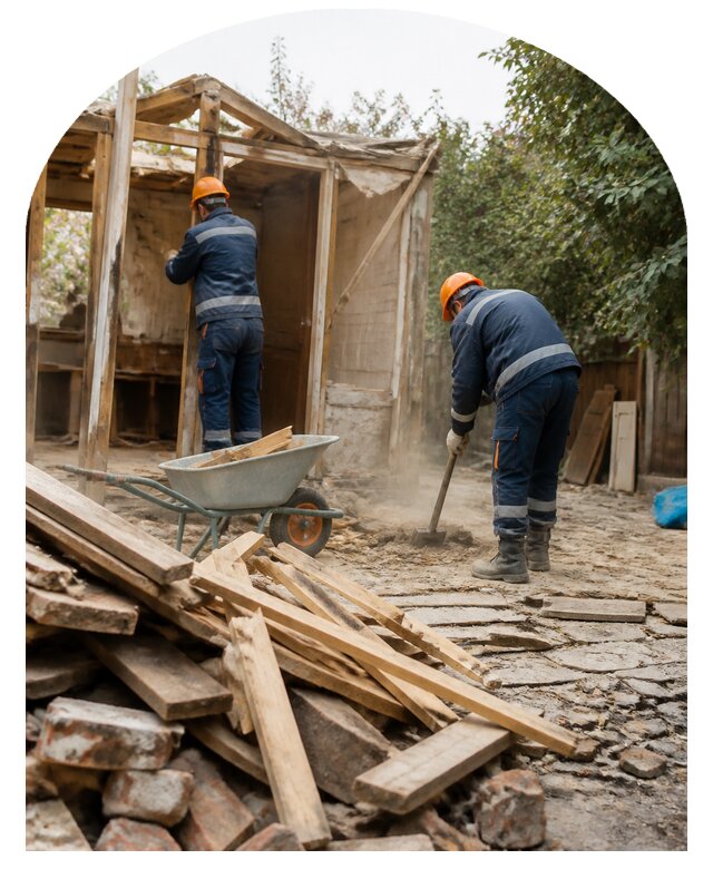 Демонтаж старых построек в Тамбове по цене от 15231 р. | Метпроект-Тмб